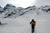 Salita al Grabiasca passando dal Rifugio Calvi il 15 maggio 09 - FOTOGALLERY